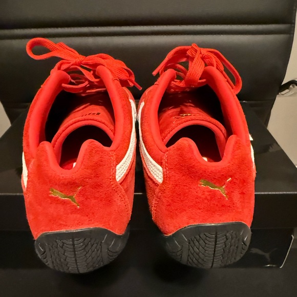 Size 10.5 - PUMA Speedcat OG Red White Worn 1X - Picture 4 of 7